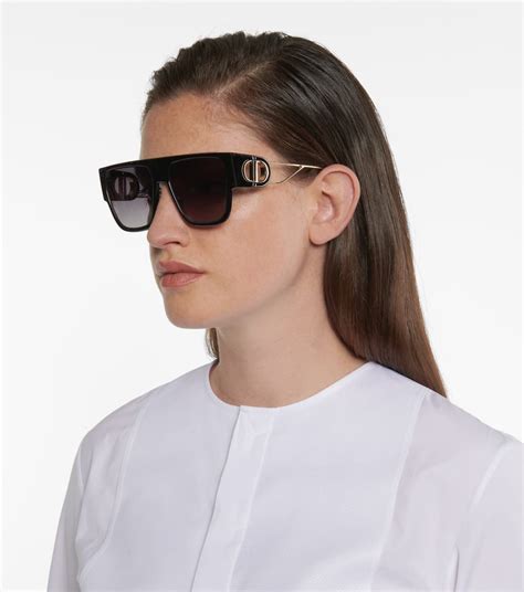 dior montaigne sunglasses white|christian dior sunglasses oversized.